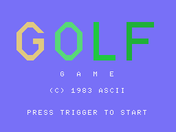 Golf Game